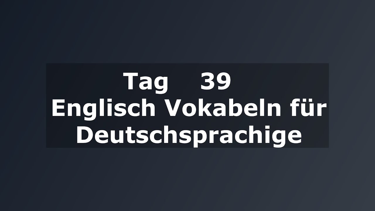 Englische Vokabeln: Tägliche Wortschatz-Flashcards