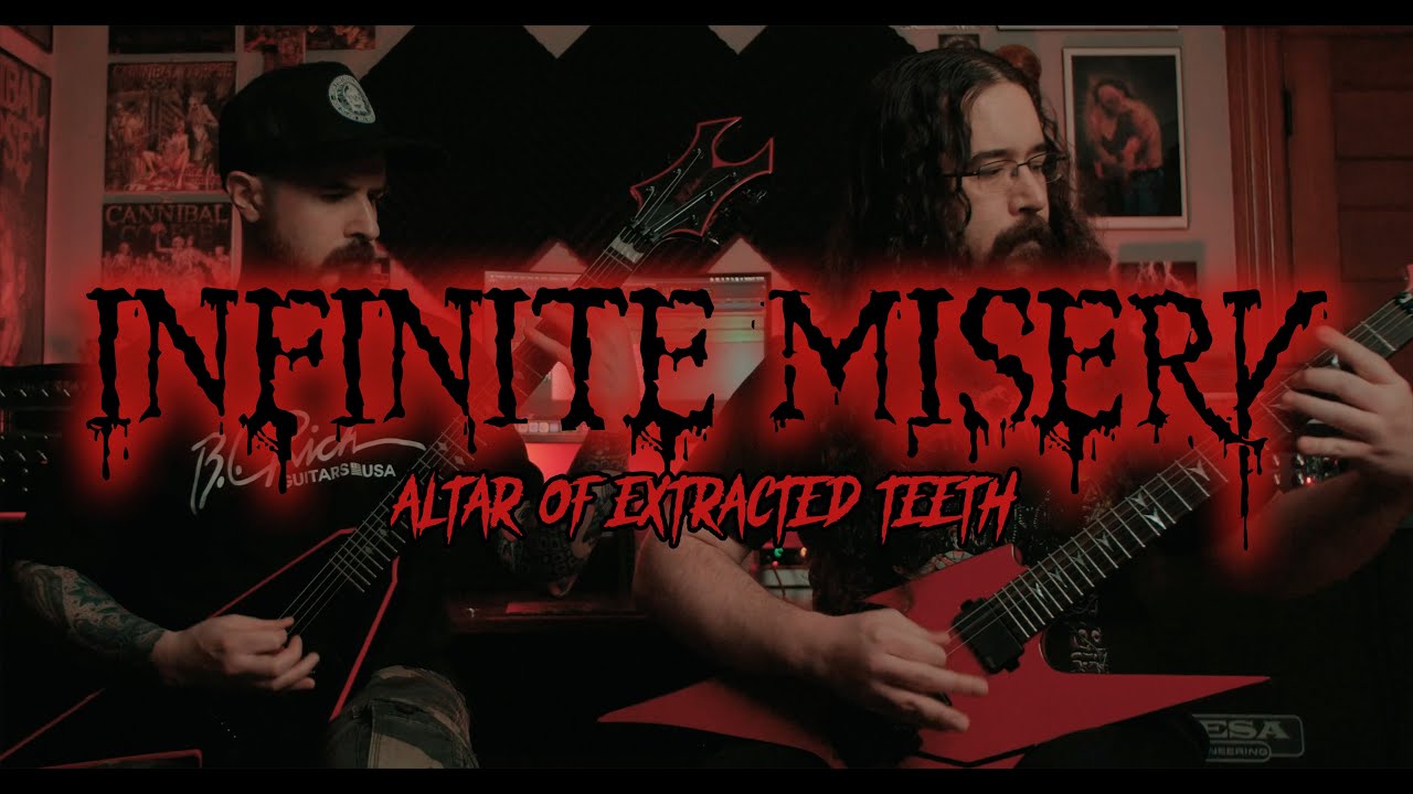 Infinite Misery - Altar of Extracted Teeth ft. Undeath (guitar playthrough)