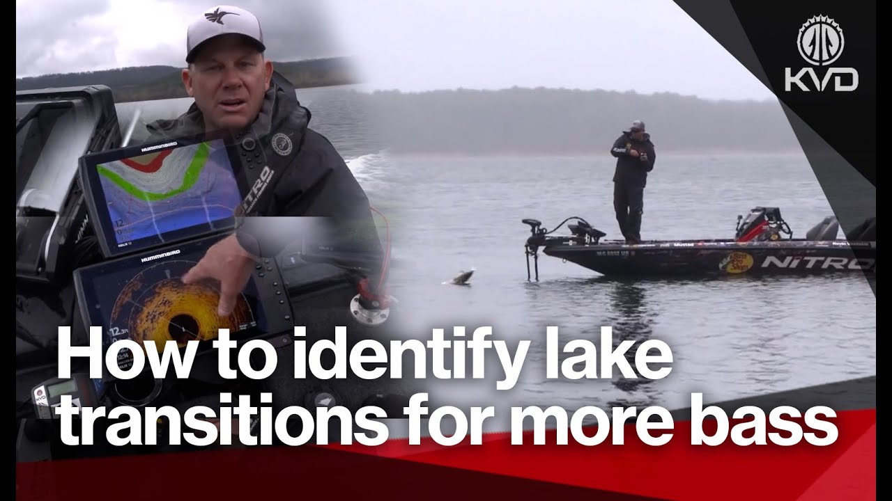 How to cover water fast and locate the right transition areas for bass - with kevin vandam