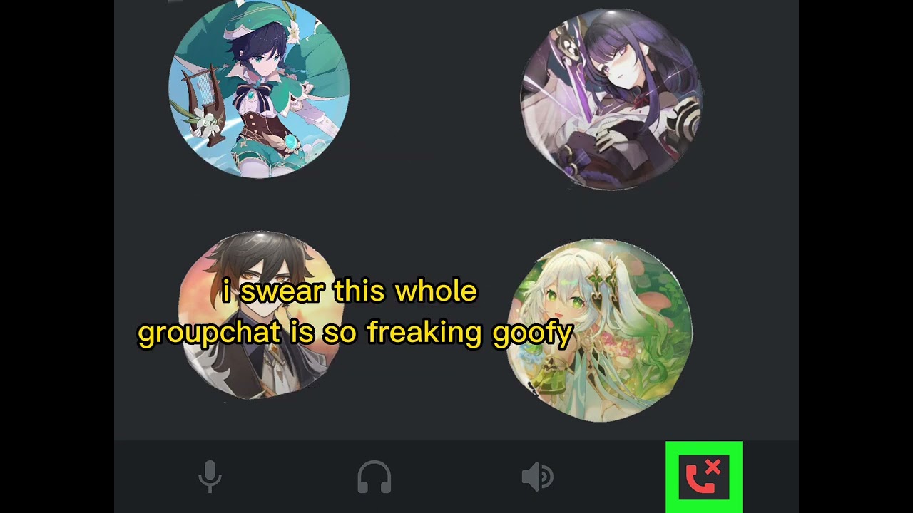 🌸Archons on a discord call be like🌸
