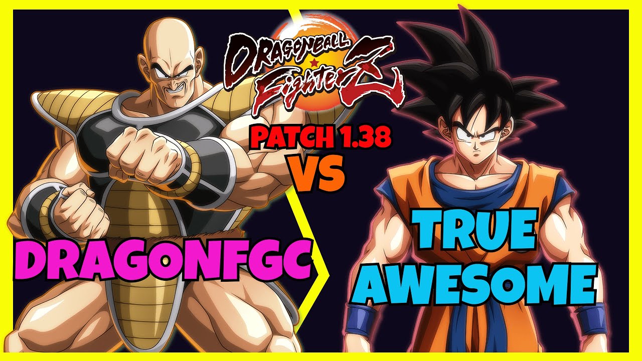 DBFZ - DRAGONFGC vs TRUEAWESOME matches (Super Baby 2, Nappa, Janemba vs UI, SSJ and Base Goku)