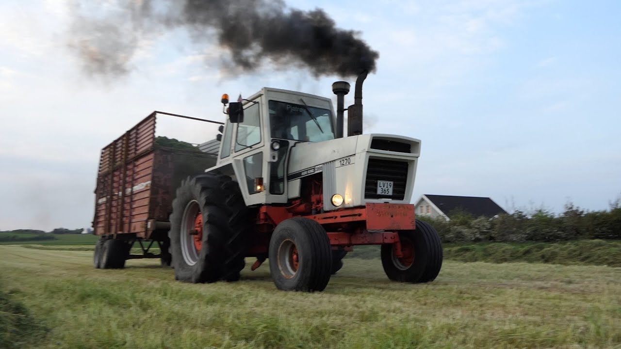 Case 1270 - Full Video | Pure American Power Train helping out in the grass seasons | DK Agriculture