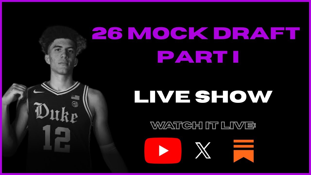 2026 Mock Draft Part I