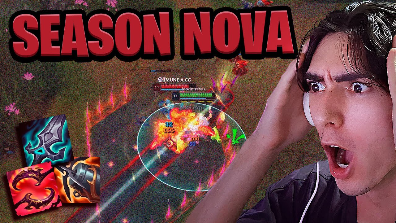 nova BUILD da IRELIA na SEASON NOVA!! | leozintrevas