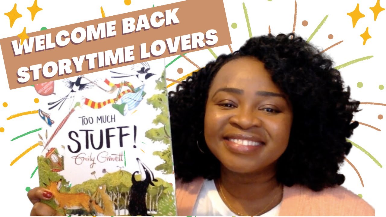 Kids Book Read Aloud: TOO MUCH STUFF by Emily Gravett