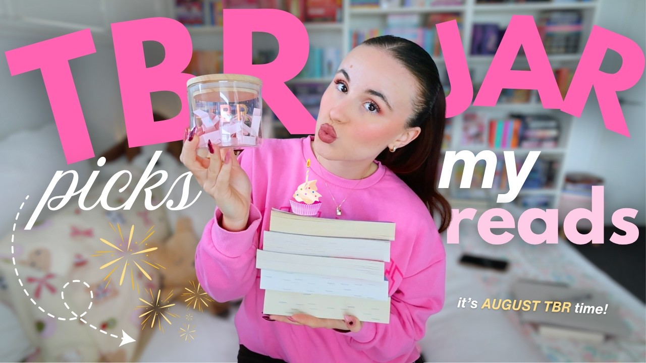 TBR JAR выбирает мой список книг для чтения на август!! ✨🥳🎀📖⭐️