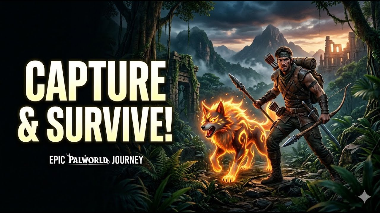 Palworld Wild Adventure | Capture & Survive