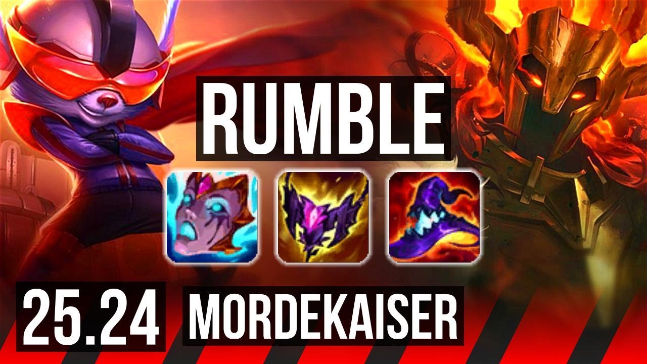 RUMBLE vs MORDEKAISER (TOP) | 18/2/13 | NA Master | 25.24
