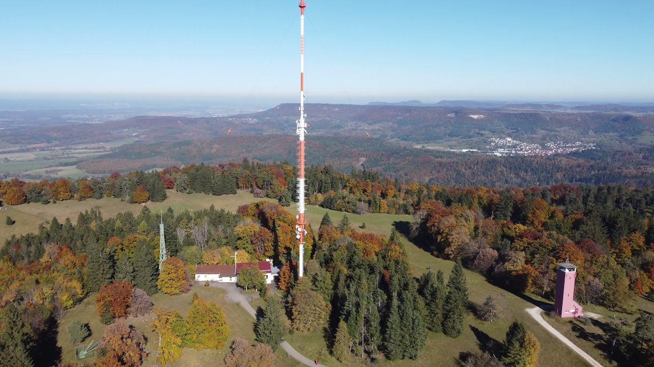 #Raichberg von oben : DJI Mini2 in 4K.  Herbst- Farben ...