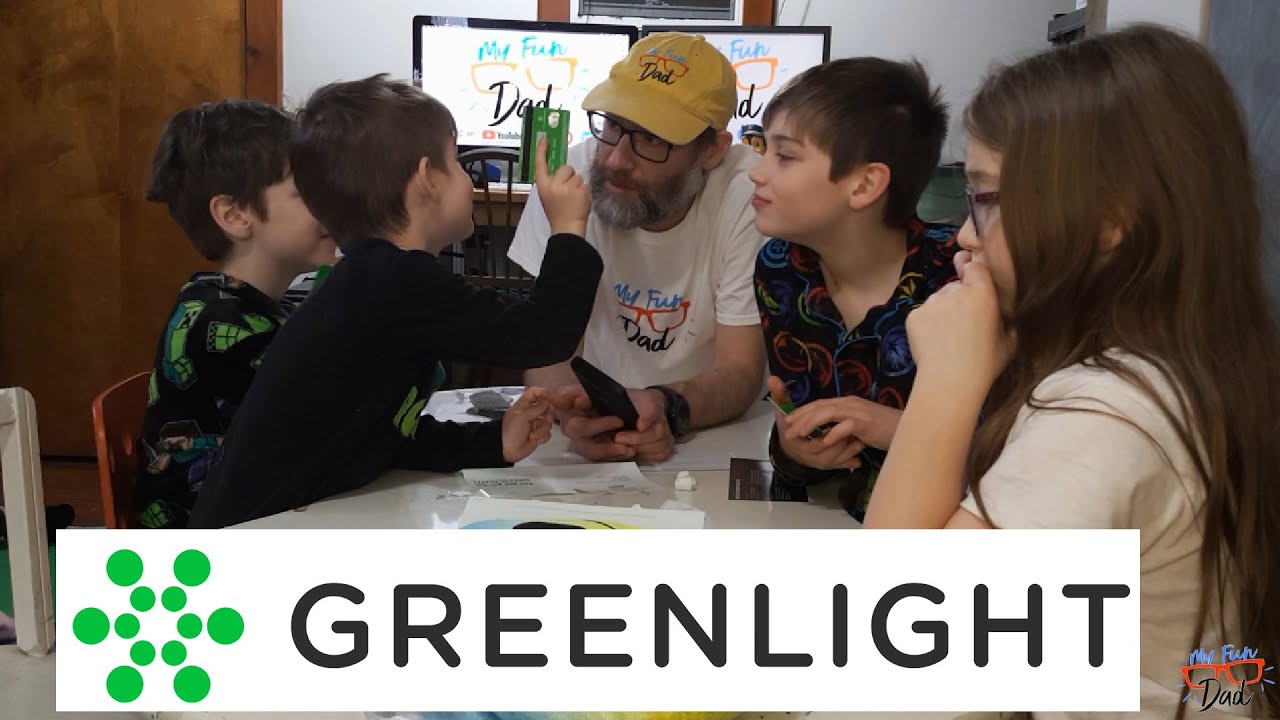 Greenlight Debit Card for kids - Unboxing