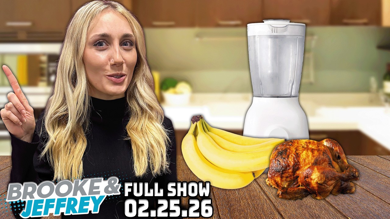 Chicken Tender Lovin Date, Jos&eacute;'s a Dad? + Alexis&rsquo; Gross Plane Emergency | FULL SHOW 2/25/26