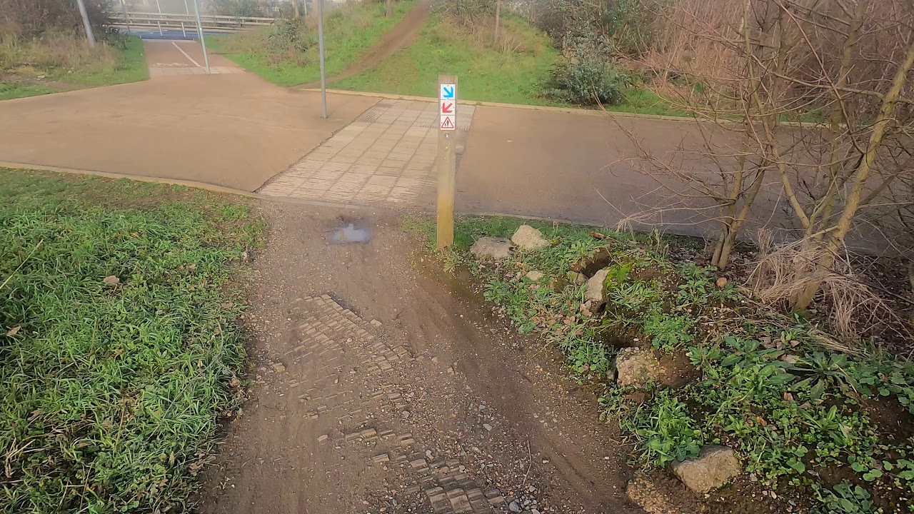 Mountain Biking in Lee Valley Velo Park - GoPro HERO9 Black - Cinematic 4K L+