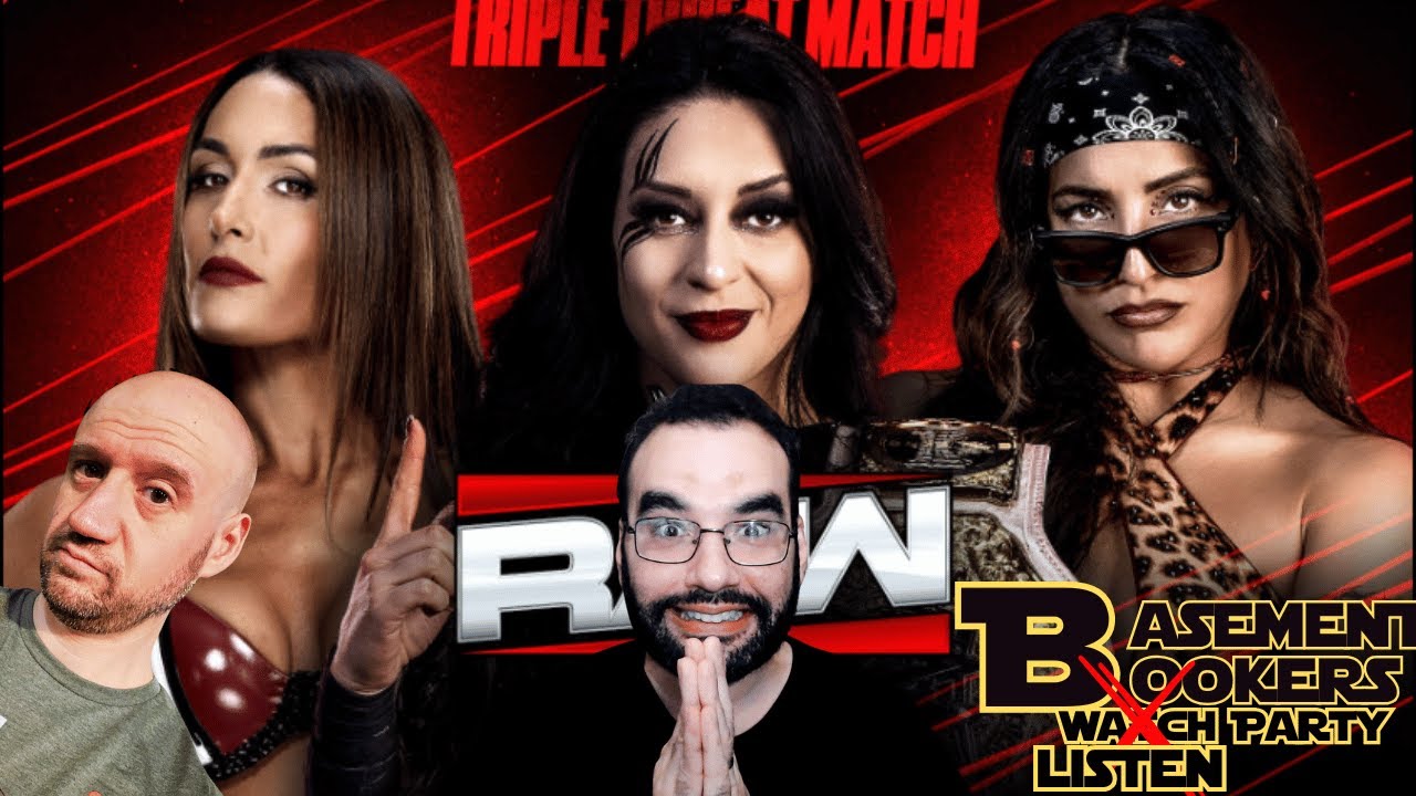 WWE Monday Night RAW Watch Party | Live Reactions & Discussion | Basement Bookers 📱
