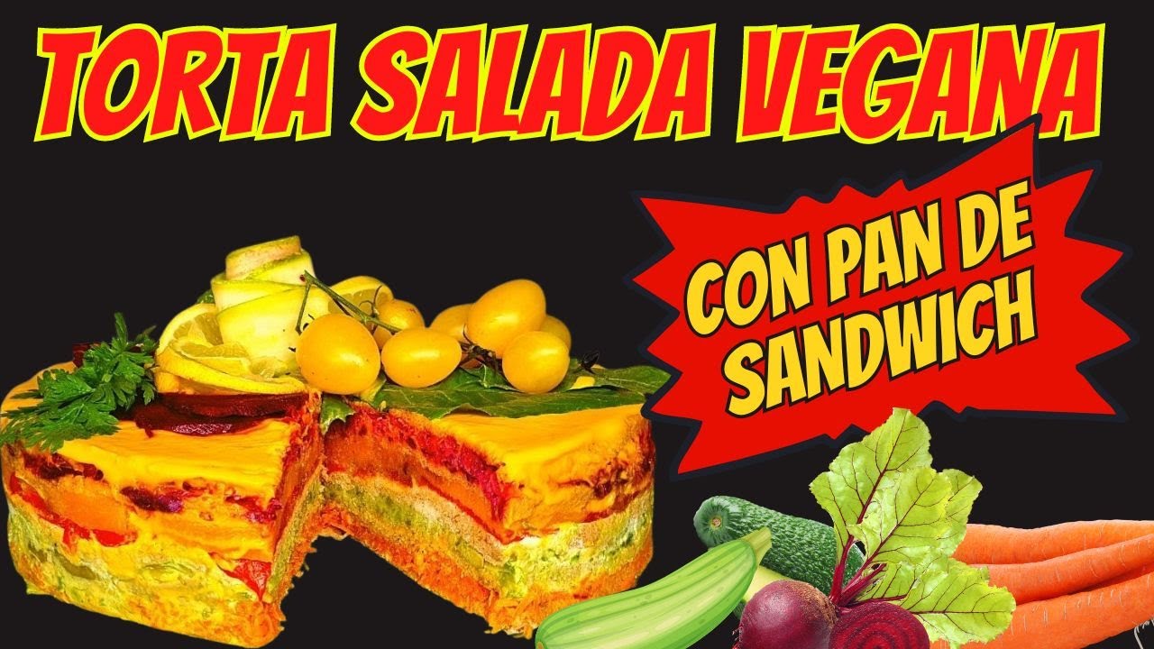 💰 TORTA SALADA VEGANA 👉 Fácil, Rápida y Barata ! 🌱