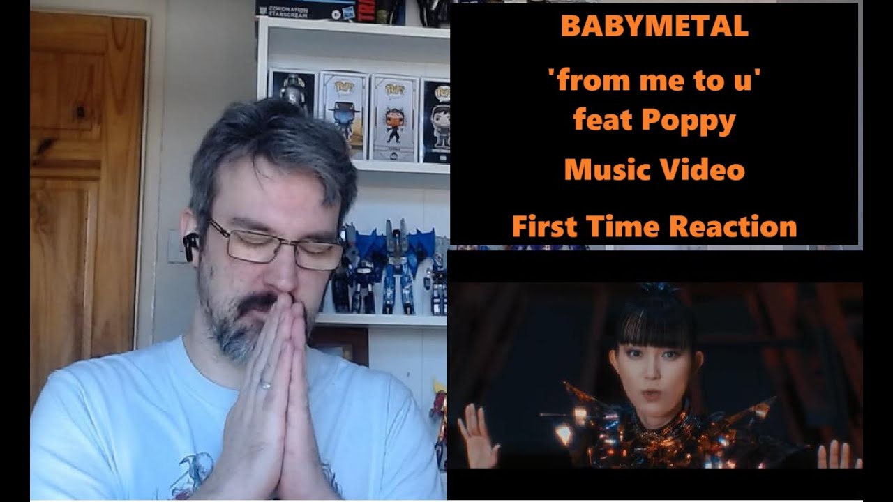 Feel so hyped & happy with BABYMETAL -'from me to u' feat Poppy - Music Video - First Time Reaction