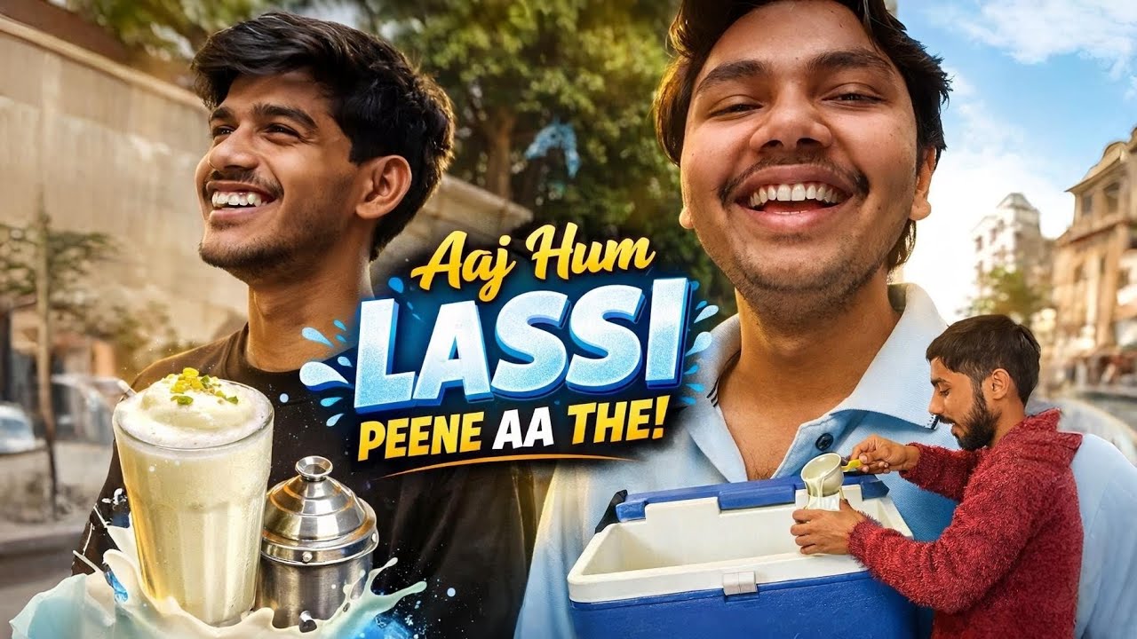 Aaj hum Lassi peene aaye the #viral #tranding #rost #funny #comedy #vlog #familyvlog #friends 