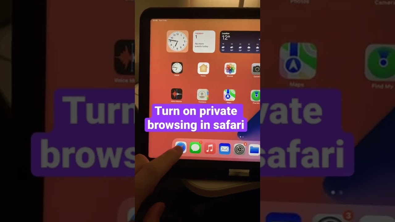 Включите приватный просмотр на iPad и iPhone #ipad #private #shorts #ipad #ipadpro
