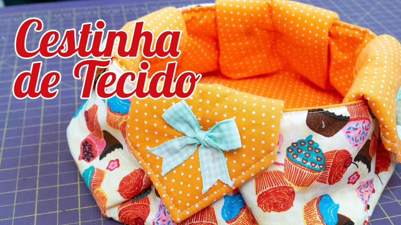 Cestinha de Tecido - Estilotex