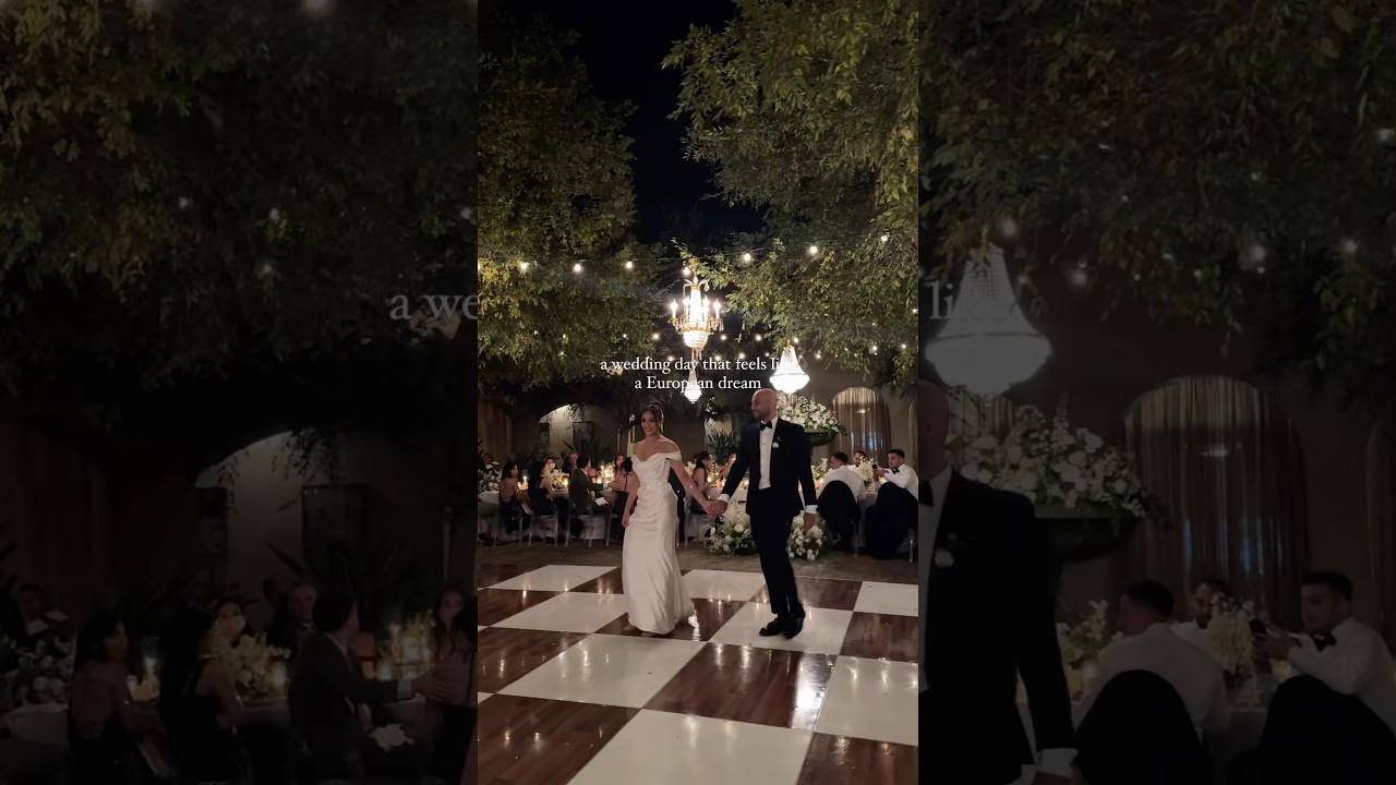 A European-inspired dream for A&J #wedding #weddings #weddinginspiration #weddingday #couple #love