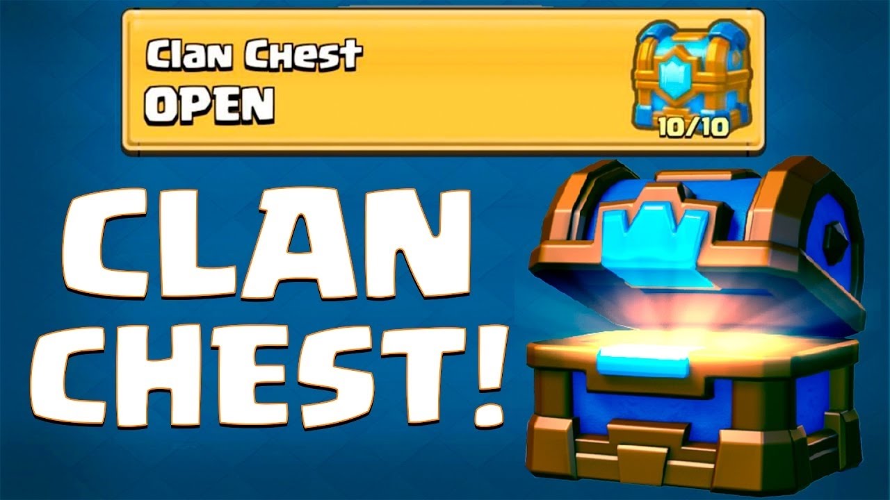 Clash Royale Clan Chest Opening