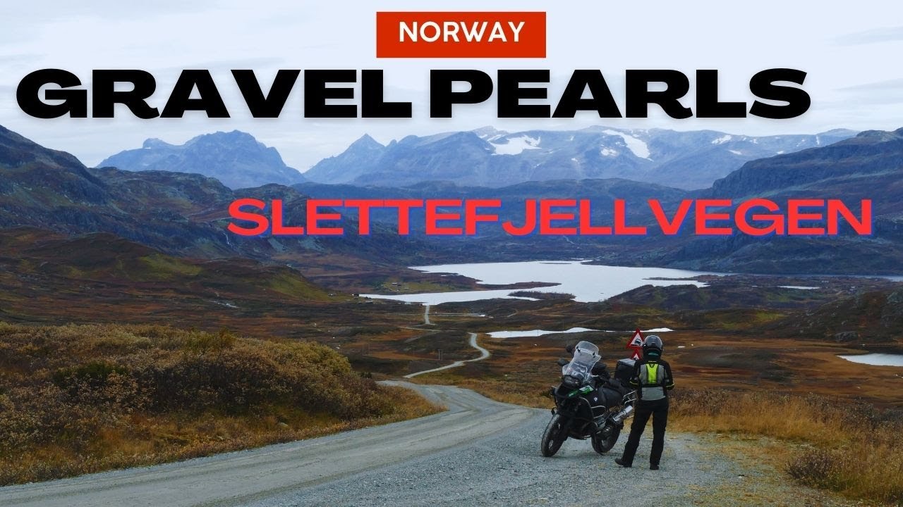Motorcycle Adventure in Norway Part 3 - Slettefjellvegen IS REALLY SCENIC!