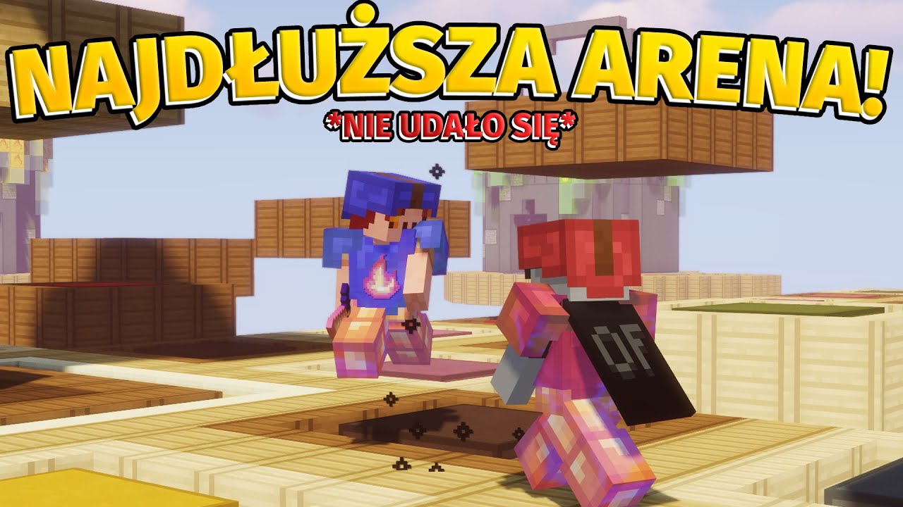 CEL: ZAGRAĆ NAJDŁUŻSZĄ ARENĘ NA BEDWARS | kokscraft.pl