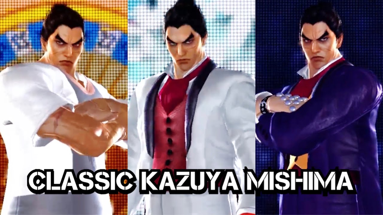 Tekken Tag Tournament 2 - Classic Kazuya Mishima Costumes Showcase