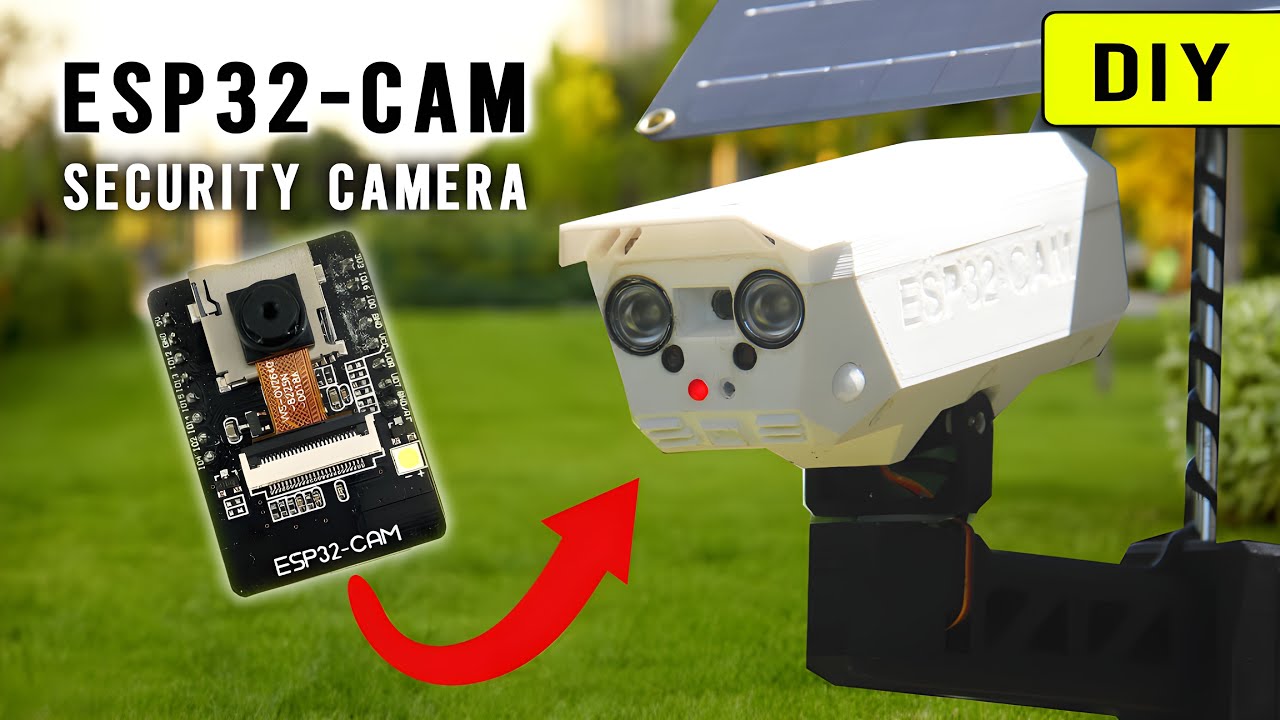 Build The Most EQUIPPED Security Camera with ESP32-CAM
