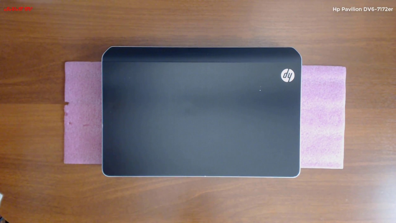 Hp Pavilion dv6 7172er разборка , комплексная чистка , замена термопасты