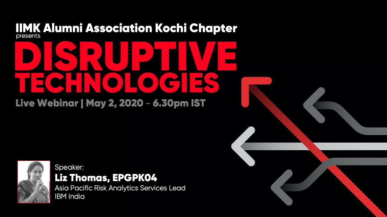 Tech Webinar: Disruptive Technologies