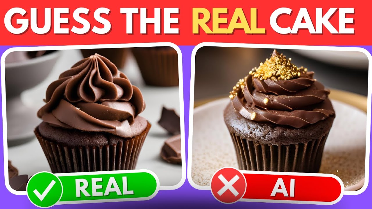 AI vs Real Dessert Quiz