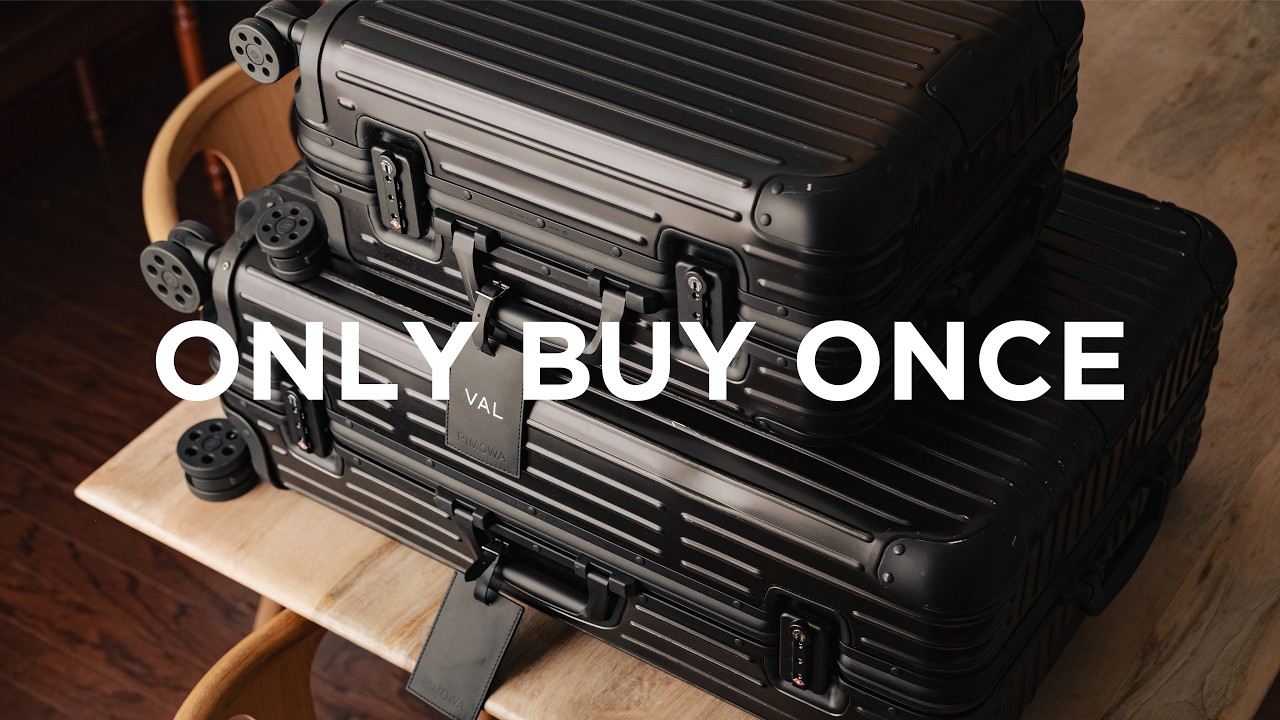 Long-term travel investment | Rimowa Original Cabin & Check-In L