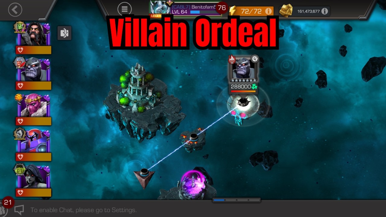 #Villain Ordeal Carinas Challenge!