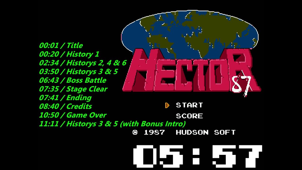 Nes Starship Hector Soundtrack