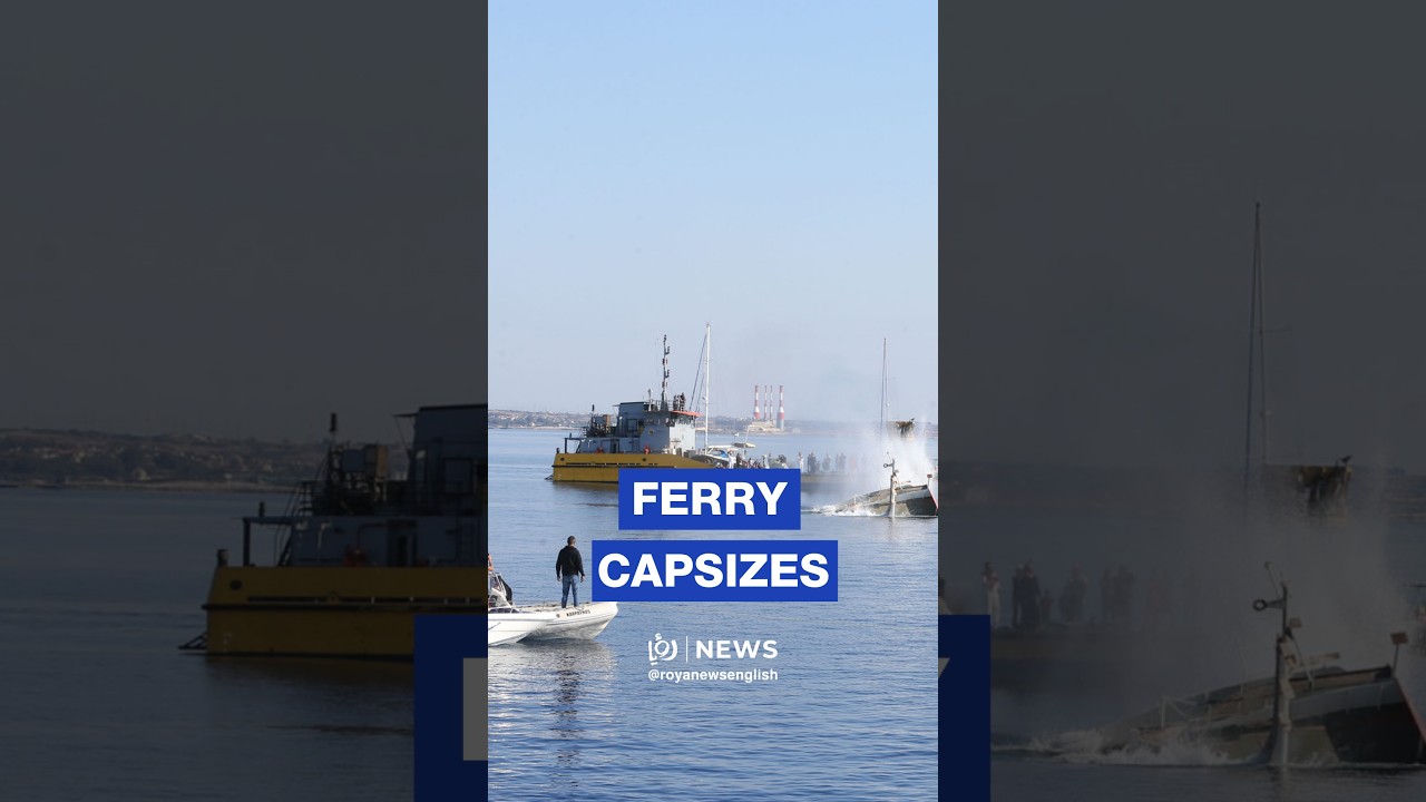 Passenger ferry capsizes off Kyrenia coast with 270 onboard