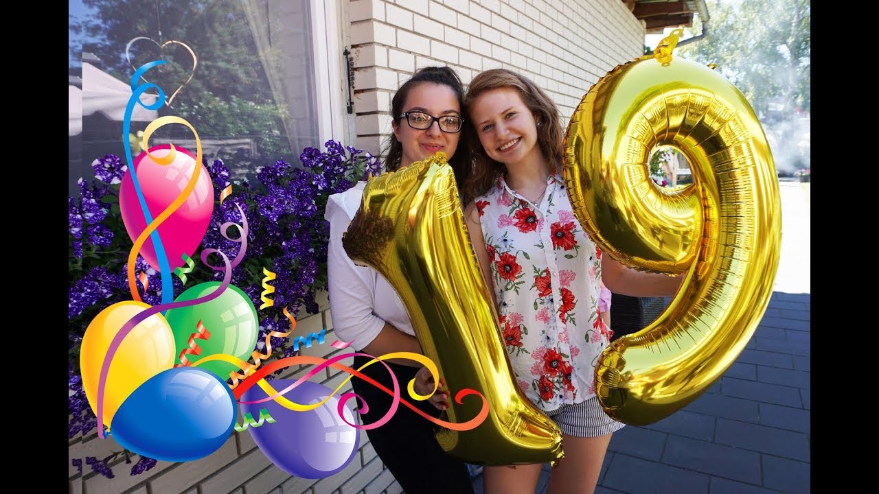 Германия/Дочке 19 лет/Сюрприз/отмечаем день рожденье