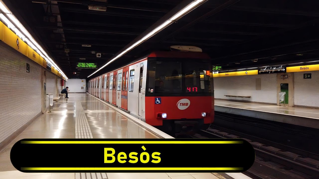 Metro Station Besòs - Barcelona 🇪🇸 - Walkthrough 🚶