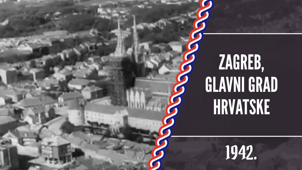 Dokumentarac, 1943. - Zagreb, glavni grad Hrvatske // Documentary, 1943 - Zagreb, the capital