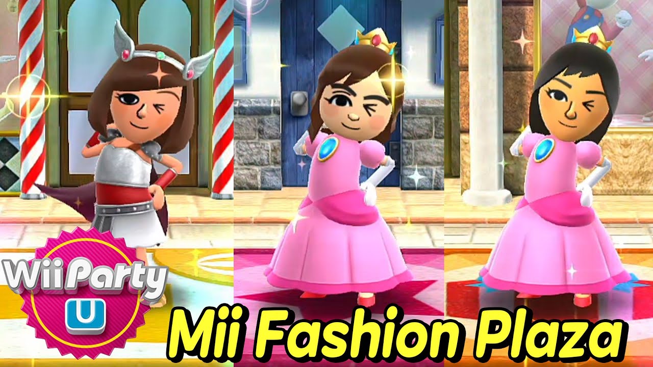 Wii Party U - Mii Fashion Plaza (Expert com)🎵 Mizuho Vs Paula Vs Xixi Vs Marit | AlexGamingTV