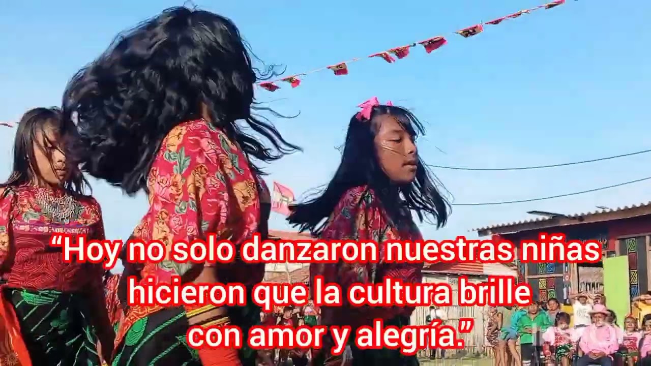 “Niñas que danzan, tradiciones que brillan ✨🌀” El cierre de la Semana de La Cultura en Usdub.Gunayar