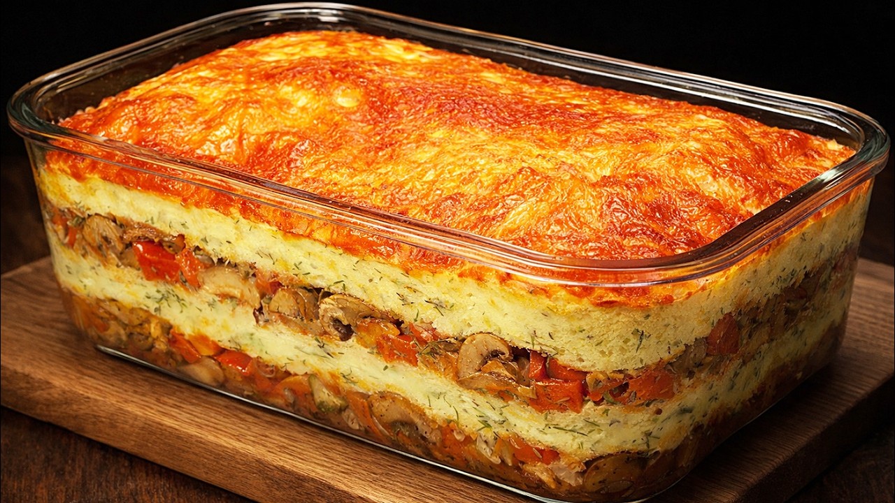Это так вкусно, что рецепт стал вирусным! Простой и вкусный ужин за 10 минут!