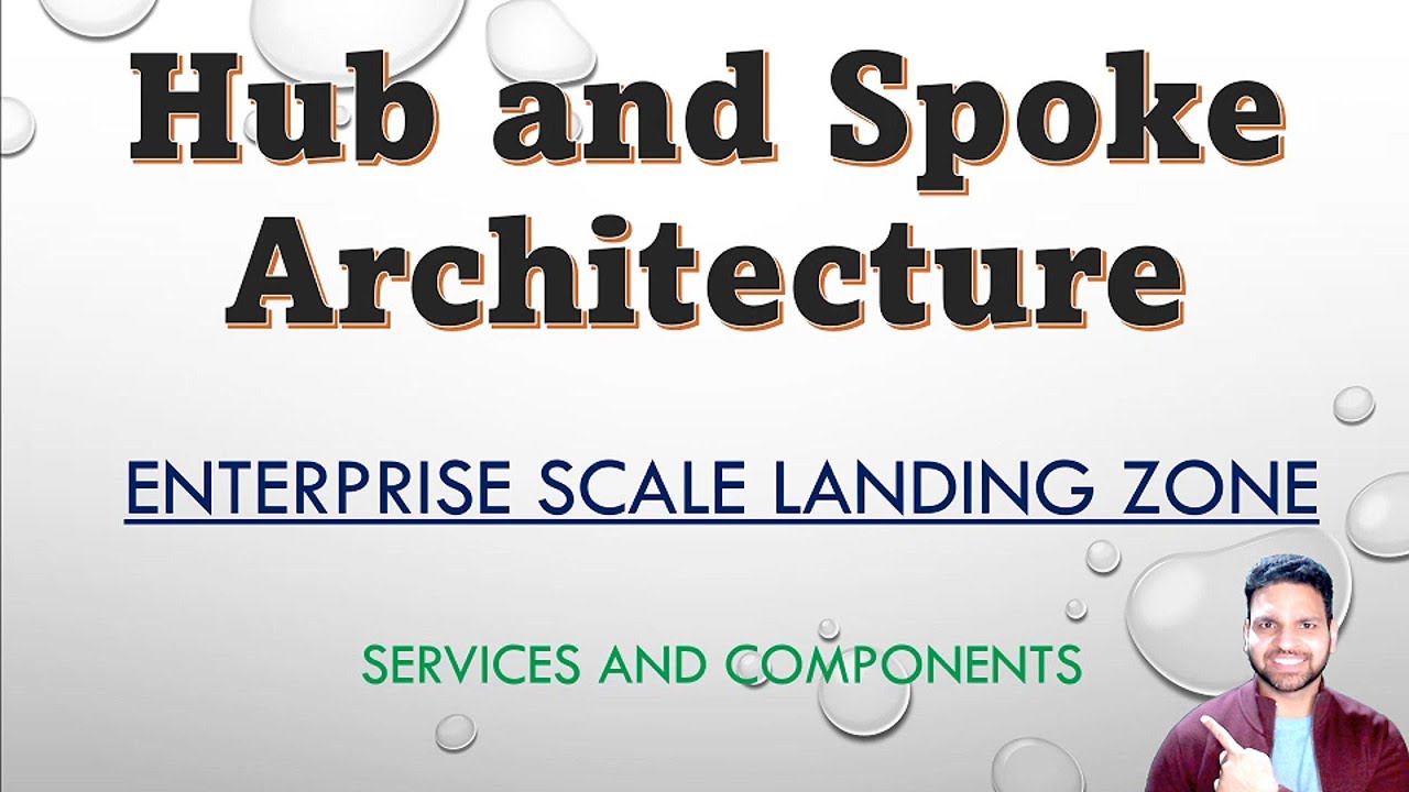Hub and Spoke Enterprise-Scale Landing Zone Networking | Whiteboard Design & Setup Explained