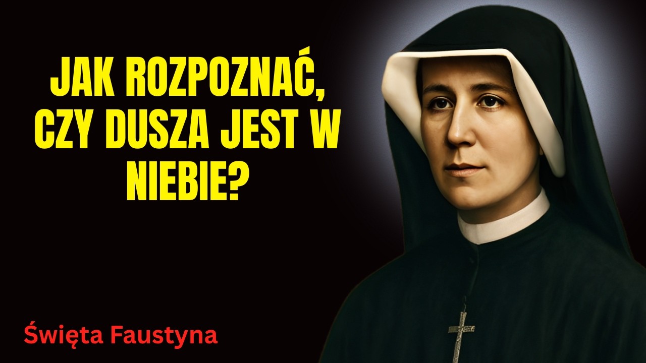 Święta Faustyna objawia: Jak rozpoznać, czy dusza jest w niebie.