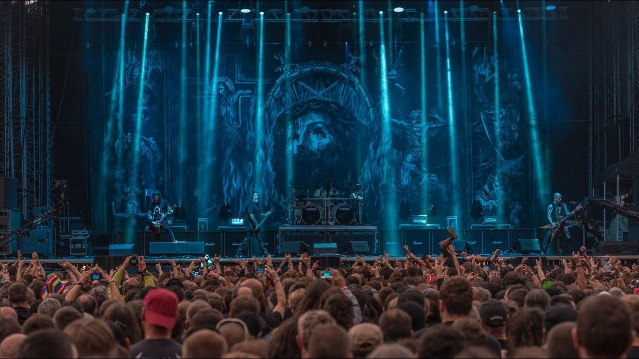 SLAYER - 1./4. Part.  Masters Of Rock 2016.  GoPro HERO4 SILVER 1080p.