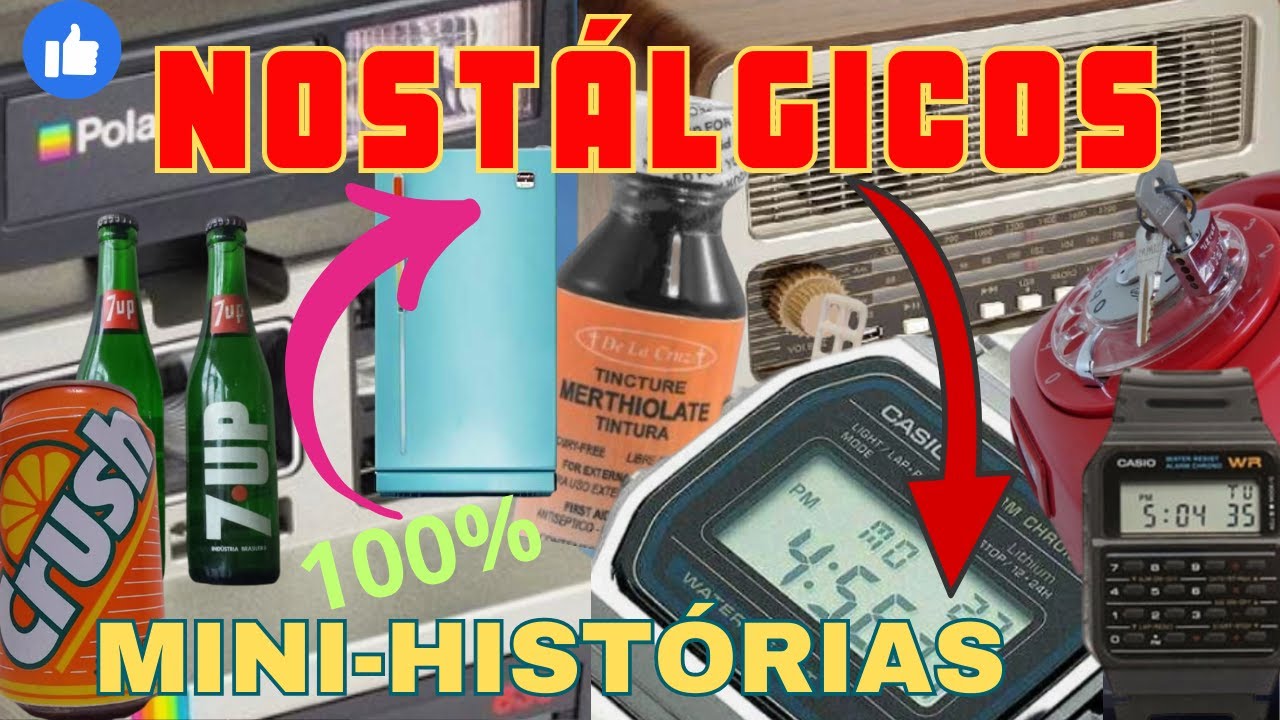 24 REL&Iacute;QUIAS DO PASSADO: REVIVENDO MEM&Oacute;RIAS COM PRODUTOS ANTIGOS.