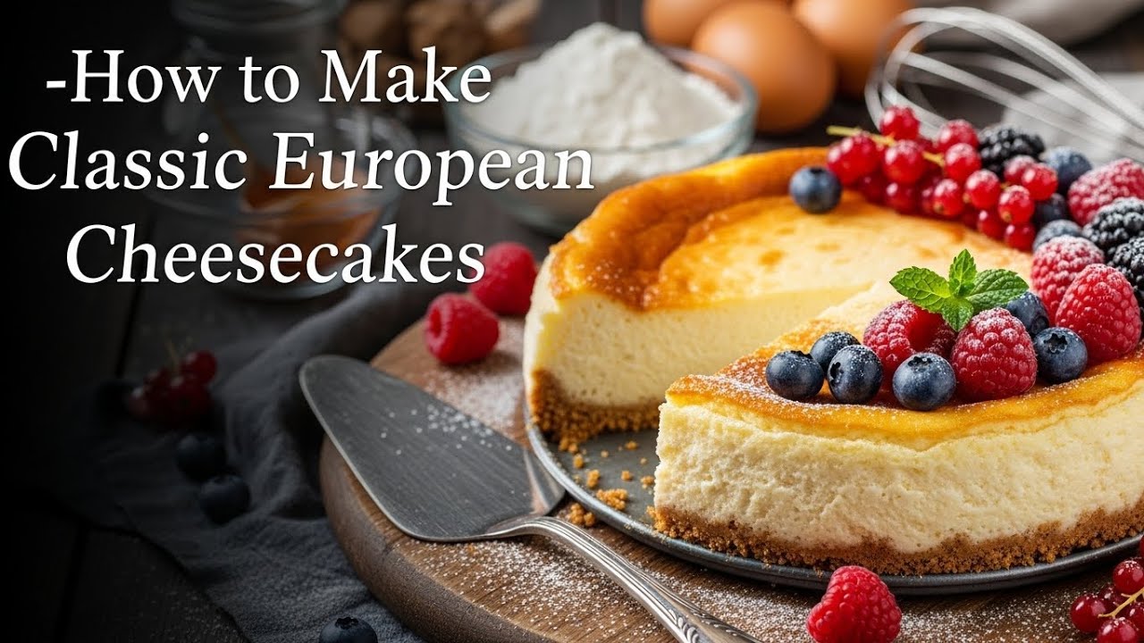 How to Make Classic European Cheesecakes