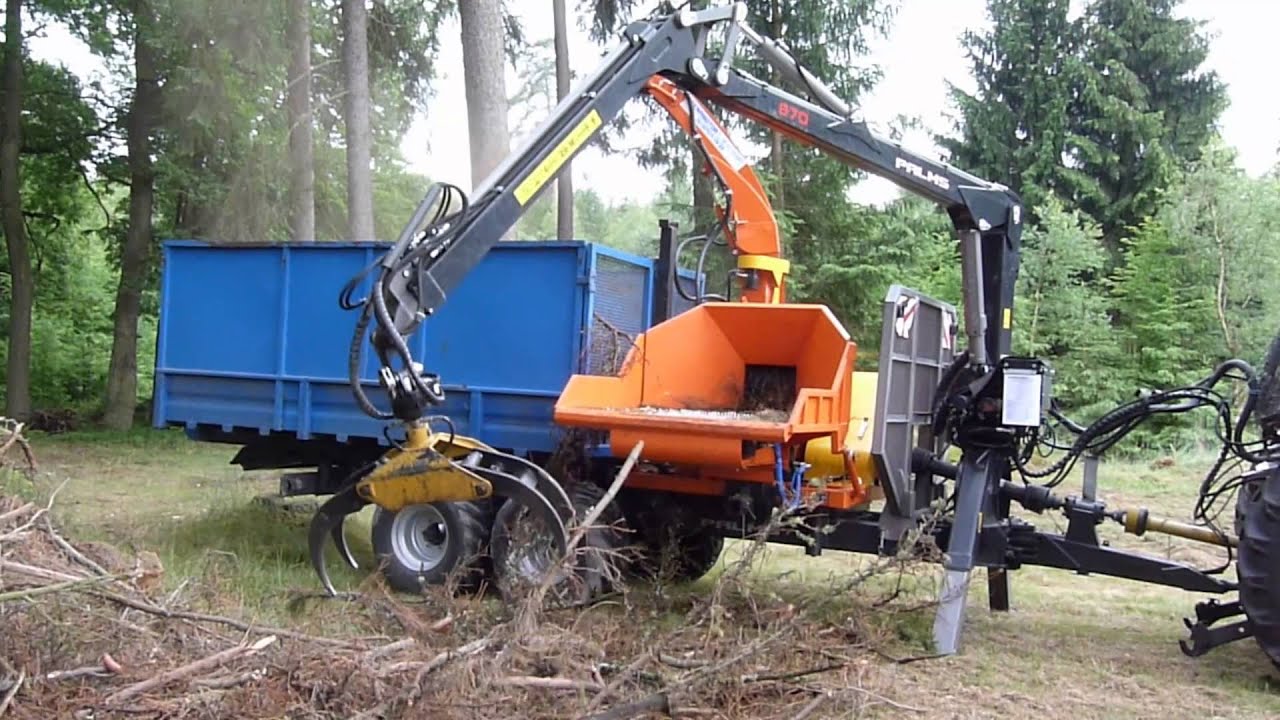 Traktorski sekalnik lesa Skorpion 350 RBP