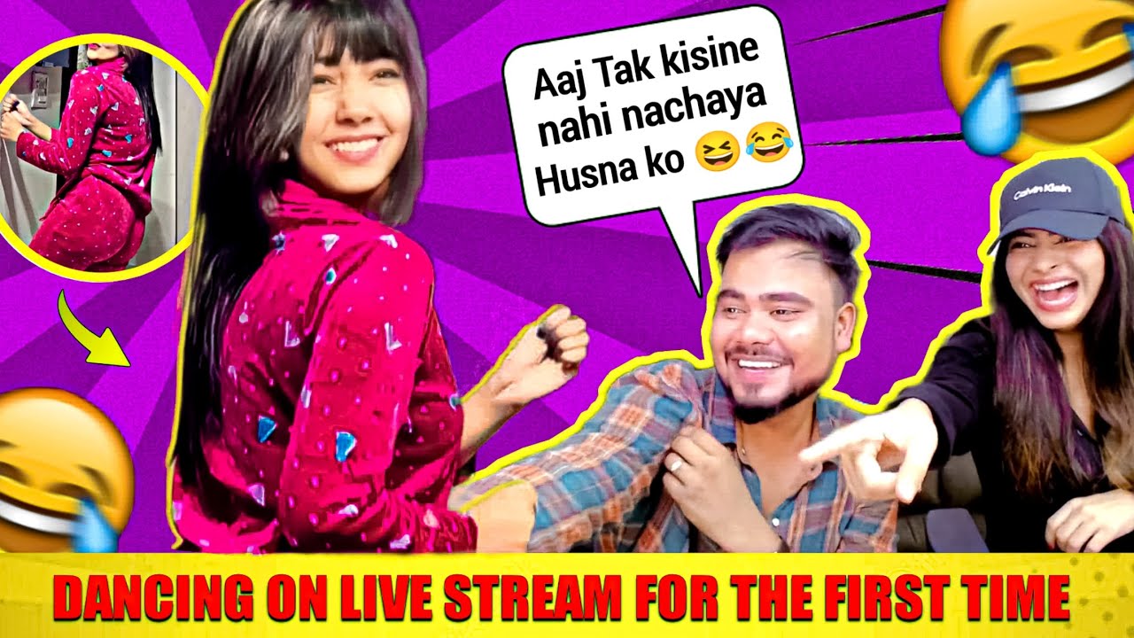 Youtubers Gave Me Dare On Live Stream | Kacha Badam Dance