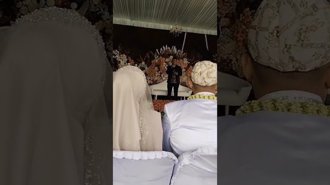 Sambutan Pasrah Penganten Putra /Sambutan Penyerahan  Hajat Nikah Di Garut Jabar