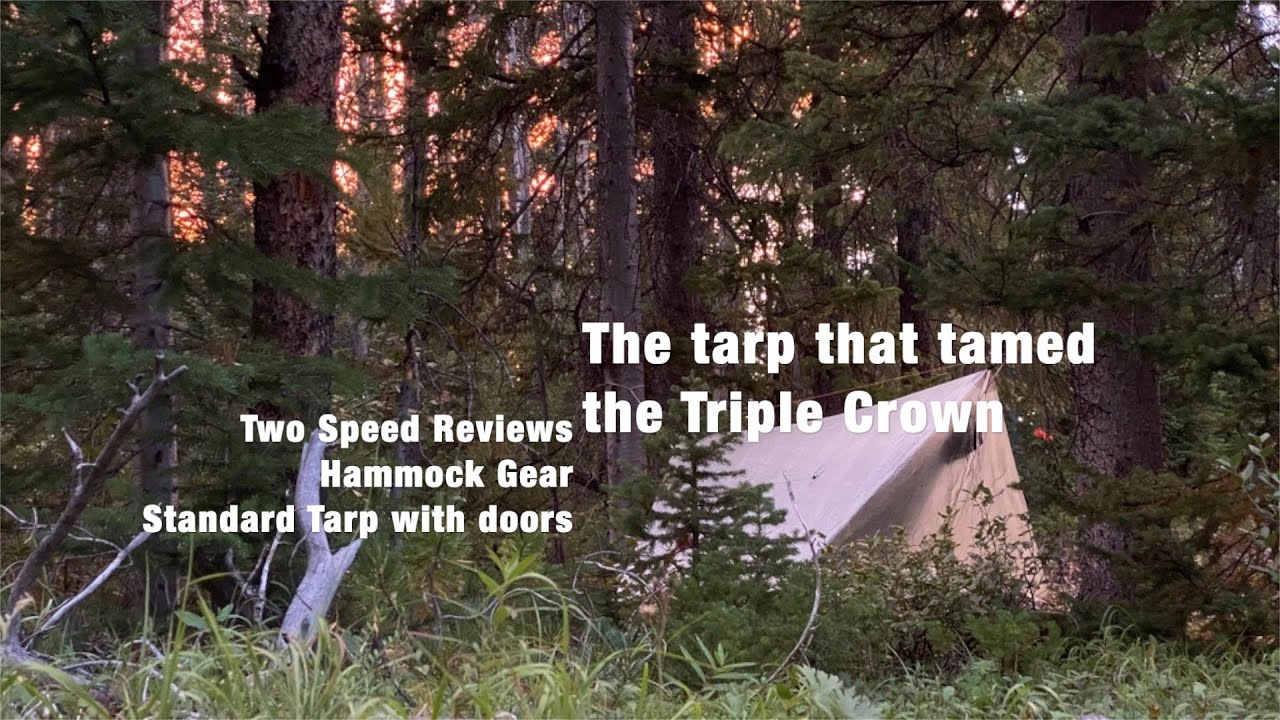 Two Speed Reviews Hammock Gear Standard Tarp with Doors | The tarp that tamed The Triple Crown